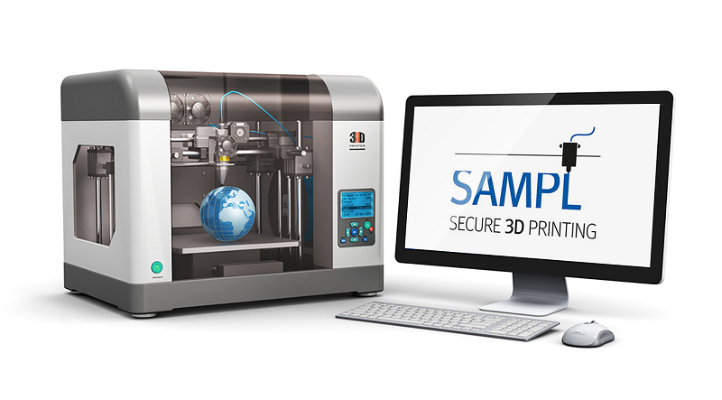 3D MicroPrint GmbH contributes the secured 3D printing research project SAMPL